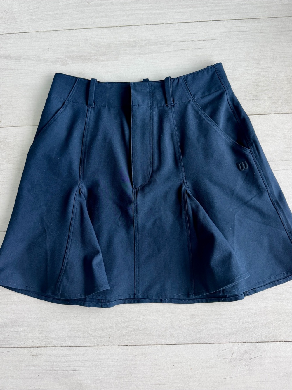 Wilson Navy Flared Athletic Skirt